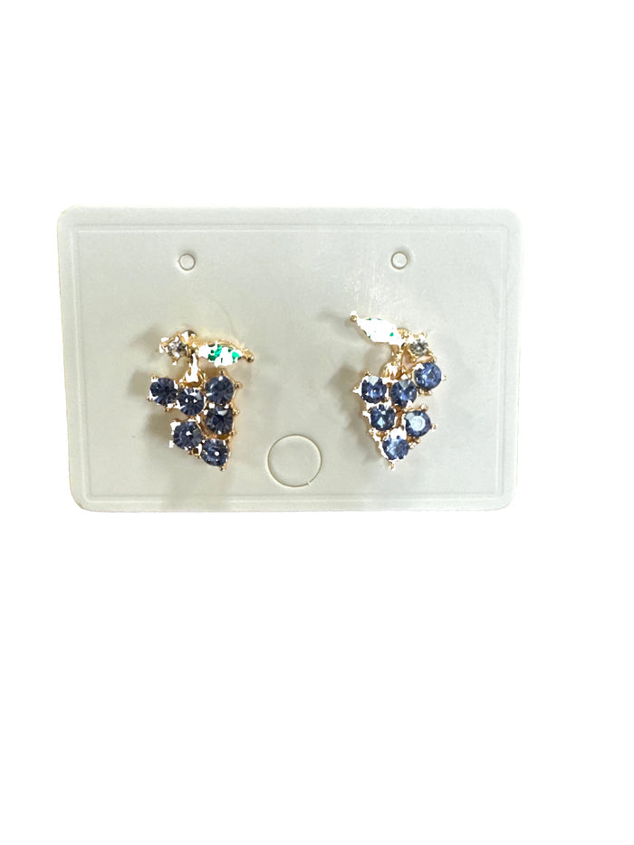 Grape Stone Earrings