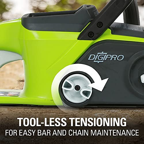 Greenworks 40V 16-Inch Cordless Chainsaw, Tool Only