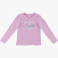 Guess Girls Long Sleeve Tee Med Purple Guess