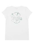 Guess Girls Short Sleeve Tee Light White Guess