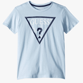 Guess Kids Core Triangle Short Sleeve Tee Best Coast Blue Guess