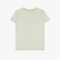 Guess Kids Raised Triangle Short Sleeve Tee Grey Mark Guess
