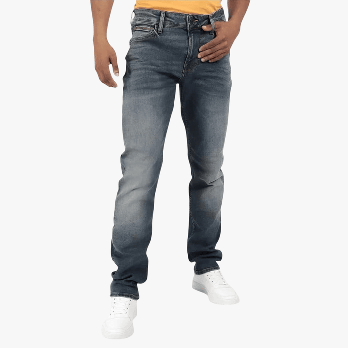 Guess Mens As2brent Slim Tapered Jean Dark Wash | Guess