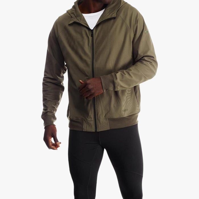 Guess Mens Austin Hoody Olive Guess