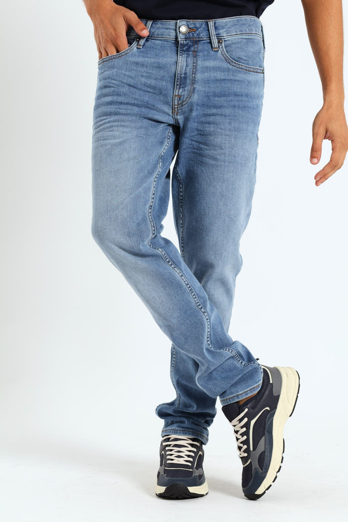 Guess Mens Ethan Skinny Jean Light Wash | Guess