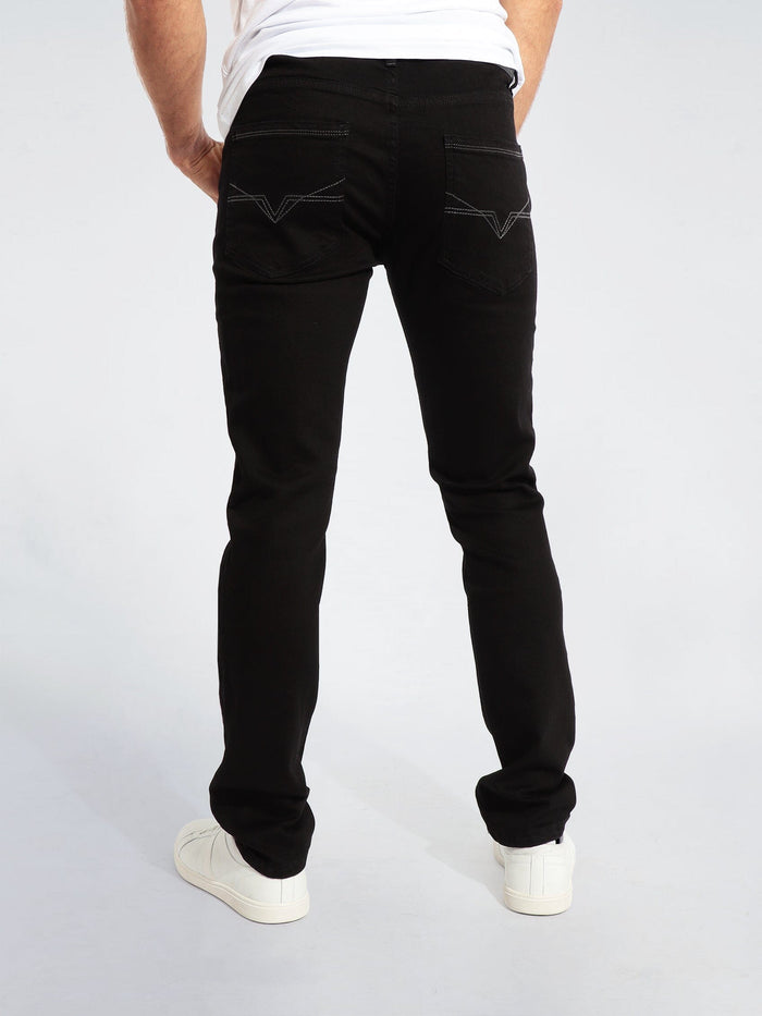 Guess Mens Skinny Leg Jean Black >98-449 | Guess