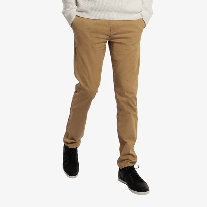 Guess Mens Stretch Twill Slim Fit Chino Dessert Floor Guess