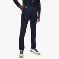 Guess Mens Stretch Twill Slim Fit Chino Navy Guess