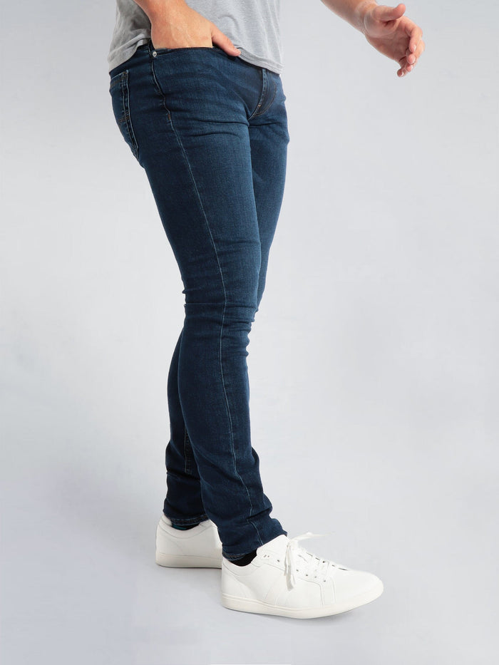 Guess Mens Vera Eco Skinny Dark Wash Jeans | Guess