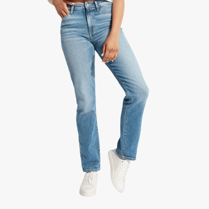 Guess Womens 1981 Straight Leg Jean Light Wash | Guess