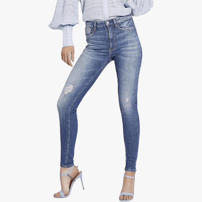 Guess Womens C09 Conch Ultimate Skinny Jean Med Wash | Guess