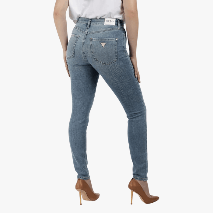 Guess Womens Cb4lana High Rise Skinny Jean Light Wash | Guess