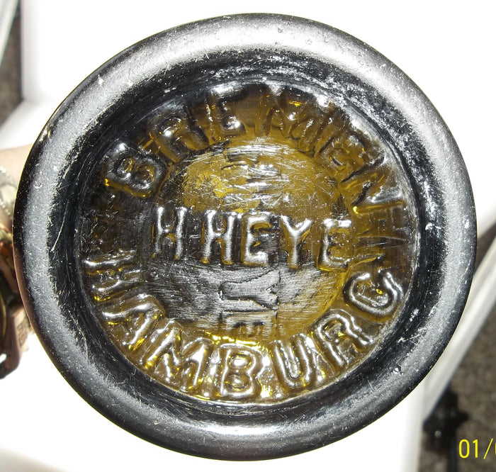 Hermann Heye Bottle from Bremen, Germany