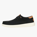 Hey Dude Mens Paul Canvas Black | Hey Dude