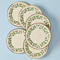 Holiday Dinner Plates, Set of 6