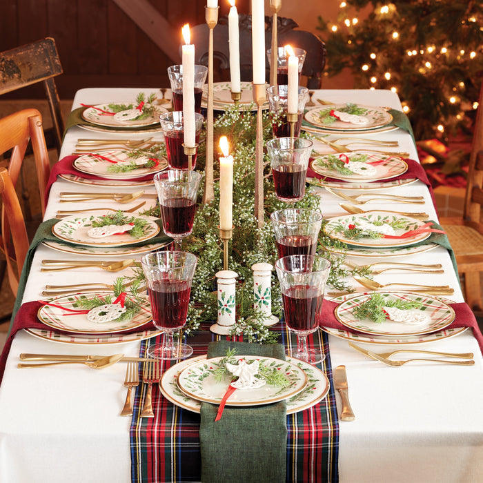 Holiday Dinner Plates, Set of 6