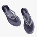 Holster Ladies Glam Sandal Clear Midnight Blue | Holster