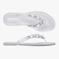 Holster Womens Embellish Sandal Clear Holster