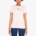 Hurley Ladies Staple Embroidered Short Sleeve Tee Pink Clay Hurley