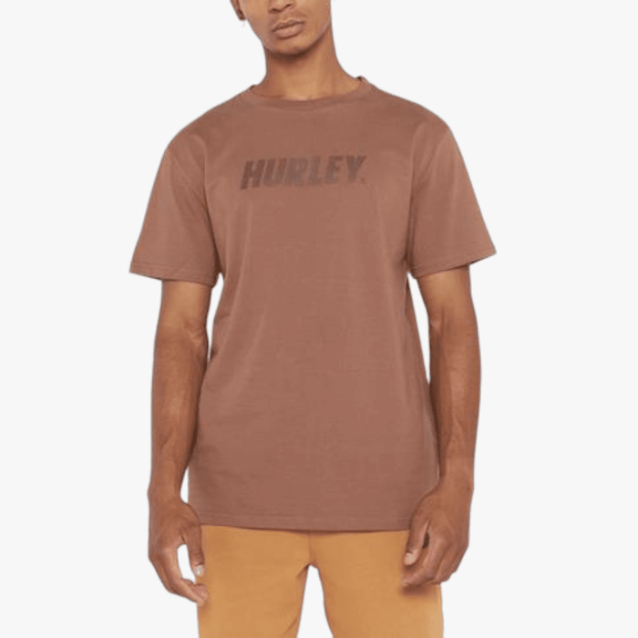 Hurley Mens Evd Wash Fastlane Short Sleeve Tee Burl Wood | Hurley