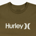 Hurley Mens Evd Wash Oao Long Sleeve Tee Uniform Green Khaki | Hurley
