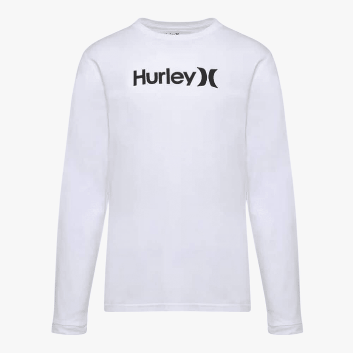 Hurley Mens One And Only Long Sleeve Tee White | Hurley