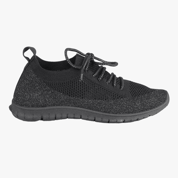 Hush Puppies Ladies Soft Nansen Black Lurex | Hush Puppies