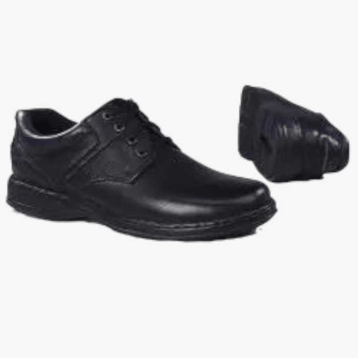 Hush Puppies Mens Bennett Leather Black >235-902 | Hush Puppies