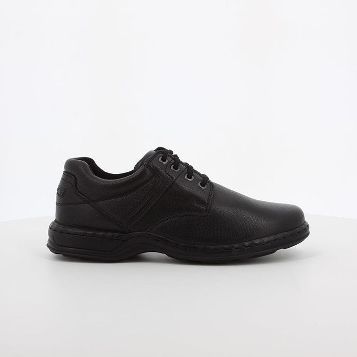 Hush Puppies Mens Bennett Leather Black | Hush Puppies