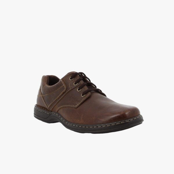 Hush Puppies Mens Bennett Leather Chestnut | Hush Puppies