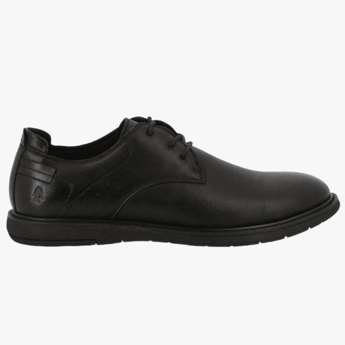 Hush Puppies Mens Dylan Shoe Waxy Nubuck Black | Hush Puppies