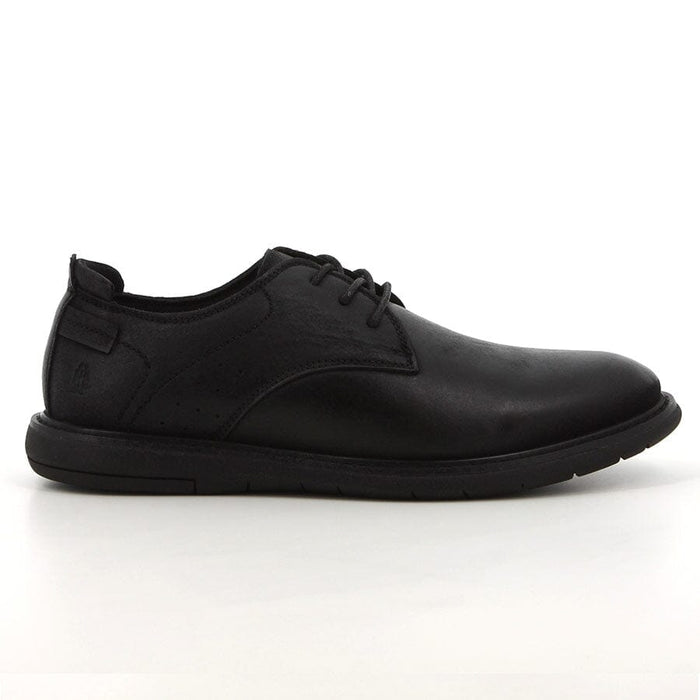 Hush Puppies Mens Dylan Shoe Waxy Nubuck Black | Hush Puppies