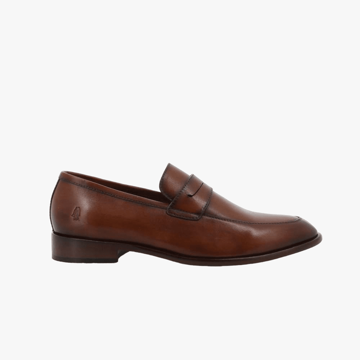 Hush Puppies Mens George Ii Slip On Shoe Brushed Cow Leather Tan | Hush Puppies