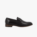 Hush Puppies Mens George Ii Slip On Shoe Cow Crust Leather Black | Hush Puppies