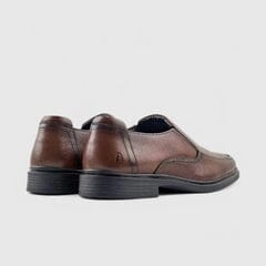 Hush Puppies Mens Jerry Cow Crust Leather Shoe Tan | Hush Puppies