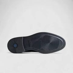 Hush Puppies Mens Maradona Cow Crust Leather Shoe Black | Hush Puppies