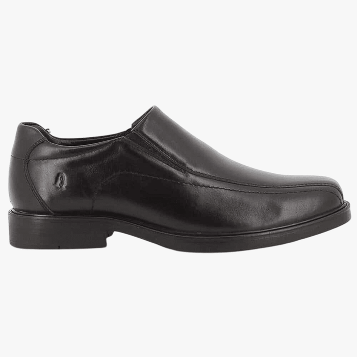 Hush Puppies Mens Pisces Slip On Leather Shoe Black | Hush Puppies