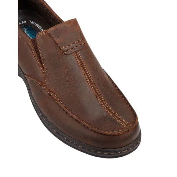 Hush Puppies Mens Sawyer Ii Chestnut Leather | Hush Puppies