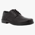 Hush Puppies Mens Venture Ii Cow Crust Leather Shoe Black | Hush Puppies