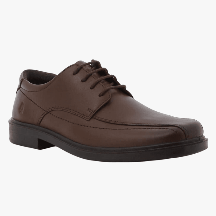 Hush Puppies Mens Venture Ii Cow Crust Leather Shoe Light Brown | Hush Puppies