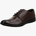 Hush Puppies Mens Vitrus Plain Toe Lace Up Shoe Tan Brown | Hush Puppies