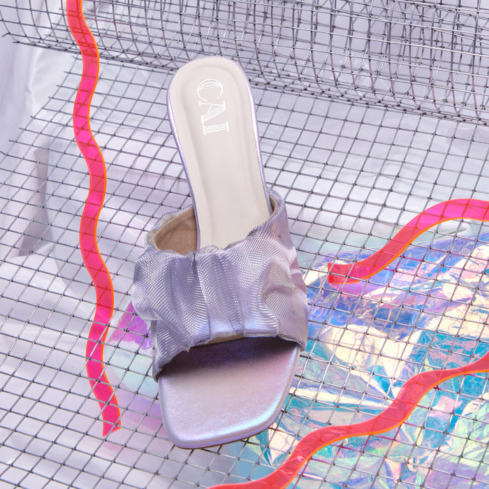 Illusion Mesh Heel