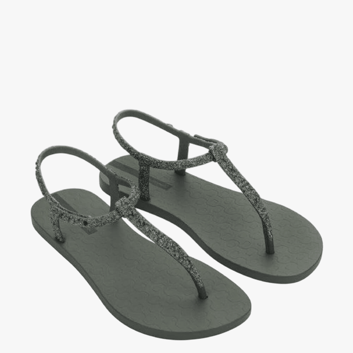Ipanema Womens Class Glitz Sandal Green Silver | Ipanema