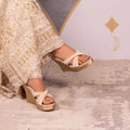 Ivory Pearlescent Wedges