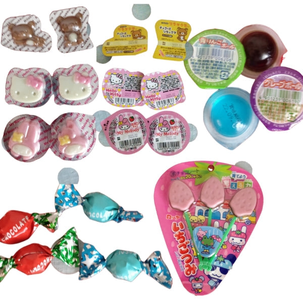 Japanese Dagashi Box - 30 Famous Sweets and Snacks