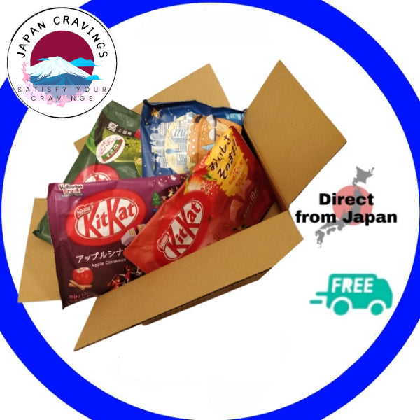 Japanese KitKat Box - 4 Unique Flavors - Only Available in Winter otherwise it will melt!