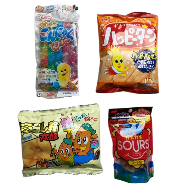 Japanese Summer Snack Box - Sweets, Snacks, and Drinks