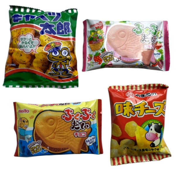 Japanese Summer Snack Box - Sweets, Snacks, and Drinks