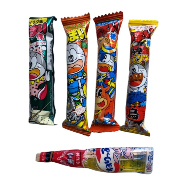 Japanese Summer Snack Box - Sweets, Snacks, and Drinks