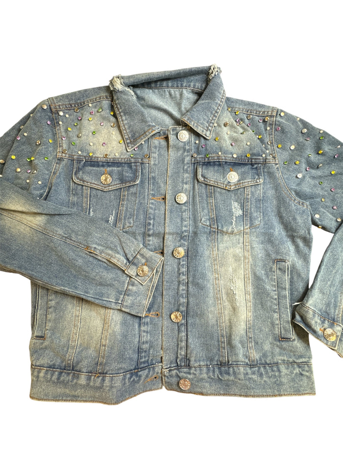 Jean Jacket with King Cake